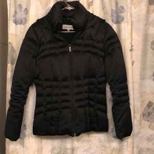 Calvin Klein quilted puff down coat!